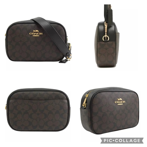 ✨ SOLD ✨ Coach Jamie Camera Bag In Signature Canvas - Picture 3 of 15
